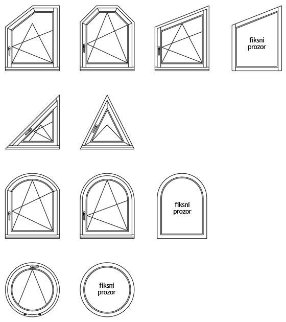 lucni trapezni pvc alu prozori